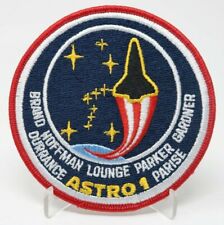 NASA Astro 1 Patch Brand Hoffman Lounge Parker Gardner Durrance Parise  picture