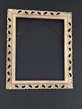 Antique Gesso Wood Frame Ornate Victorian Empty Open 25 x 21 picture