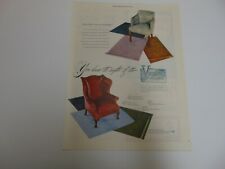 1947 VINYLITE FURNITURE PLASTICS  print ad picture