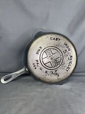 Vintage Griswold No 5 Chrome Nickel Plated 724 Cast Iron Skillet Frying Pan picture