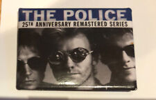2003 THE POLICE promo pin 25th Anniversary Remastered Series button badge STING picture