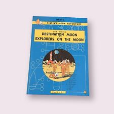 TINTIN'S MOON ADVENTURE Magnet 1986 Herge Paperback picture
