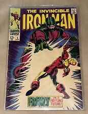 THE INVINCIBLE IRON MAN #5 (Sep 1968, Marvel) Comic Book picture
