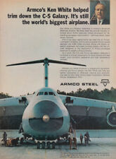 Armco Steel's Ken White helped trim down the Lockheed C-5 Galaxy ad 1968 T picture