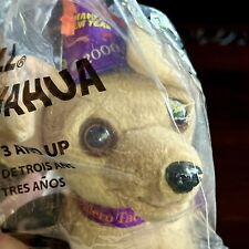 Vintage Taco Bell Talking Plush Chihuahua Dog Yo Quiero Taco Bell New Sealed picture
