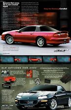 2002 Chevrolet Camaro SS SLP Engineering Two-Sided Sales Brochure Sheet - Mint picture