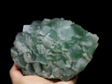 4.2LB Natural Beautiful Translucent Green Fluorite Mineral Specimens/China A0232 picture