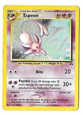 Pokemon Card TGC Espeon 1/75 Unlimited Holo Set Neo Discovery ITA Excellent picture