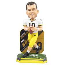 Tom Brady Michigan Wolverines Special Edition - White Jersey Bobblehead NCAA picture