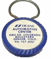 Vintage Denver Colorado Deane Automotive Center Auto Car Dealership CO Keychain picture