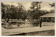Swimming Pool, Buck Hills Falls PA Pennsylvania Vintage Postcard picture
