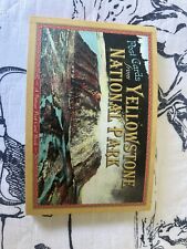 Vintage Yellowstone postcard book (23 Cards Included) picture