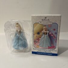 Barbie As Cinderella Doll Collector's Series Hallmark Keepsake Ornament picture