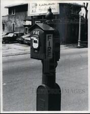 1975 Press Photo Fire alarm box - cvb35790 picture