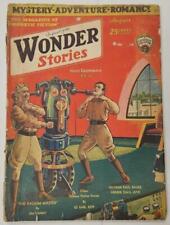 Wonder Stories Aug 1930; Ed Earl Repp "The Annihilator Comes" picture