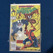 The Amazing Spider-Man #362 1992 2nd Full App Of Carnage Newsstand Marvel Comics picture