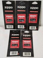 Zippo Accessories 5 Wick Packs Bundle Lot For Lighter NEW picture
