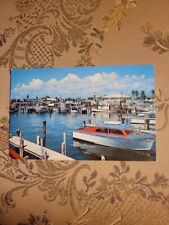 Boat Basin Rockport TX Postcard picture