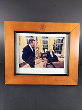 George W. Bush And George H. Bush Photograph picture