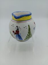 Henriot Quimper Hand Painted  Creamer Made In France picture