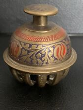 Vintage Brass Elephant Claw Bell made in India 2.5