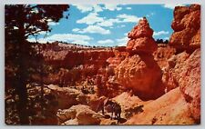 Postcard UT Utah Bryce Canyon National Park Saddle Horse Trail UNP A19 picture
