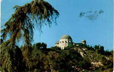 Griffith Observatory, Griffith Park, Hollywood, California, 1960, Postcard picture