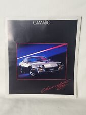 Vintage 1984 Chevrolet Chevy Camaro Color Sales Brochure Booklet L8 picture