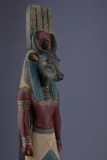 Rare Ancient Egyptian Antique goddess Hathor Cow Egyptian Pharaonic Statue BC picture