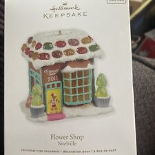 HALLMARK Keepsake - Flower Shop: Noelville Ornament 2011 - Original Box picture