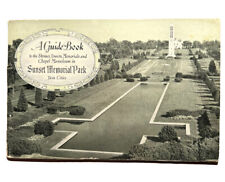 Vintage SUNSET MEMORIAL PARK GUIDE BOOK St Anthony MN Shrines Mausoleum c1920's picture