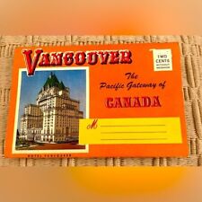 Canada “Views of Vancouver, British Columbia” Vintage Photo Postcard Set picture