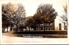 MI, Ordway - High School - 1947 RPPC postcard - R00321 picture