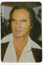1987 Portugese Pocket Calendar advertising UK Business - US Actor Burt Reynolds picture