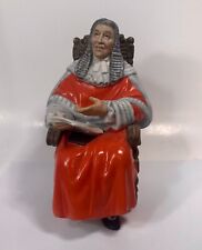 Royal Doulton  The Judge Figurine HN 2443 Made England Statue DAMAGED picture