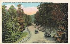 Massachusetts, Hair Pin Turn, Mohawk Trail Berkshire, Vintage Postcard picture