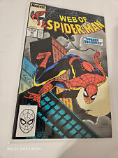 Web of Spider-Man (Vol. 1) # 49 - Marvel Comics Group 1989 FREE comic read below picture