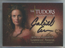 Gabrielle Anwar 2011 Breygrent The Tudors I, II, & III TA-GA Autograph Card Auto picture