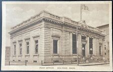 HOLYOKE, MASS. C.1929 PC.(M25)~VIEW OF POST OFFICE picture