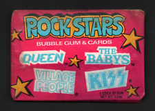 1979 Donruss Rock Stars Unopened Trading Card Pack  #A125 picture
