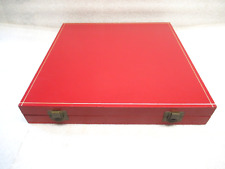 CARTIER 11 inch PLATTER / PLATE STORAGE CASE BOX 11