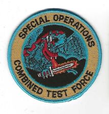 USAF SPECIAL OPERATIONS COMBINED TEST FORCE patch picture