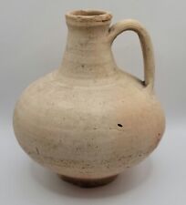 Ancient Roman Cream-Ware FLAGON, Small Wine Serving JUG, Intact, 1st Cent. AD picture