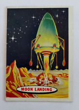 1958 Topps Target Moon #31 Moon Landing Pink Back Crease Free Sharp picture