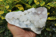 Natural White Apophyllite Minerals 728 gm Meditation Rough Specimen picture