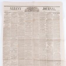Albany Evening Journal July 10, 1863 Civil War Newspaper Freedmen Soldiers Valor picture