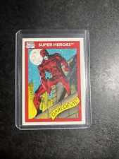 1990 Impel Marvel Universe Series 1 Daredevil card #4 Sharp Corners, Nice Center picture