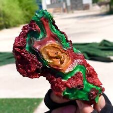 238G Natural beautiful Warring States Red Agate rough Crystal Healing picture