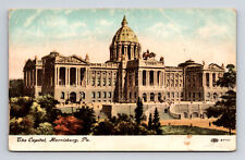 Postcard Harrisburg PA Pennsylvania The Capitol Building IPC&N IPCN DB picture