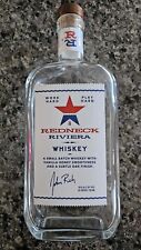 Redneck Riviera Whiskey Clear Bottle John Rich 750 ML EMPTY picture